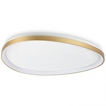 Plafón LED Integrado On-Off 81cm Latón 5400Lm 3000K - Ideal Lux