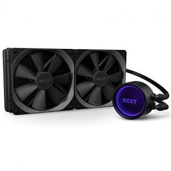 NZXT Kraken X63 Gen 3 280 mm - RL-KRX63-01 - Refrigerador Líquido de CPU AIO RGB - Diseño de Espejo Giratorio Infinito - Alimentado por CAM V4 - Ventiladores de Radiador Aer P 140 mm
