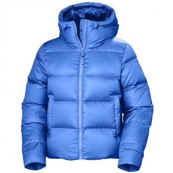Chaqueta con capucha Helly Hansen Essence Down azul ultra mujer - XL