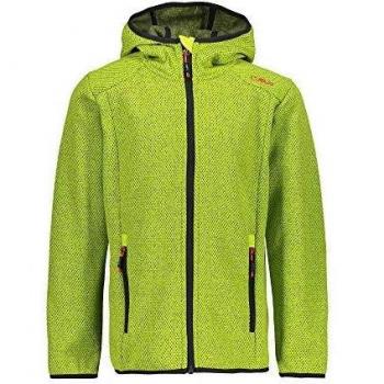 CMP Jungen Strickfleece Jacke mit Kapuze 30H7024 Chaqueta, Niños, Energía, 140