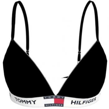 Sujetador Triangular Tommy Hilfiger con Logo-Elastikbund Color Negro Talla XS
