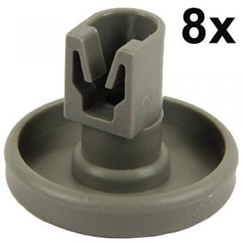 McFilter - ROULETTE PANIER INFERIEUR X 8 POUR LAVE VAISSELLE ARTHUR MARTIN ELECTROLUX FAURE
