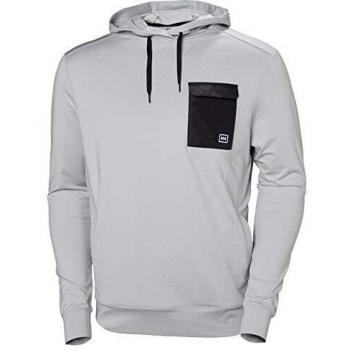 Helly Hansen Sudadera con Capucha Hyggen Light Grey Fog Melange, S