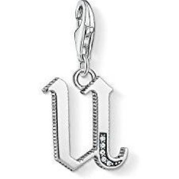 Colgante Charm Letra U de Plata con Circonitas de Thomas Sabo 1601-643-21