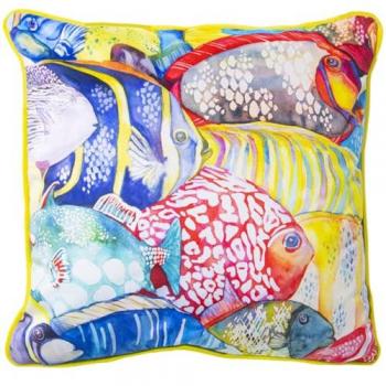 Cojín Multicolor Textil 45 x 45 cm Alexandra House Living