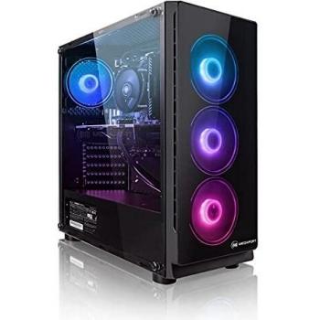 PC Gaming - Megaport Ordenador Gaming PC Racer Intel Core i5-12600KF 10-Núcleos a 4,90GHz Turbo • Windows 11 • Nvidia GeForce RTX3060 Ti 8GB • 32GB 3200MHz DDR4 • 1TB M.2 SSD • Ordenador