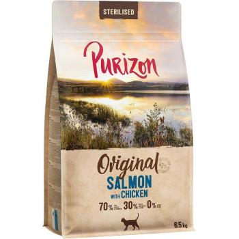 Purizon Adult Sterilised con salmón y pollo - Pack económico: 2 x 6,5 kg