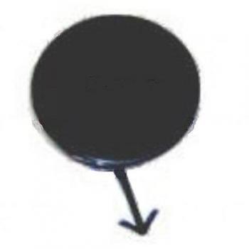 Tapa gancho de arrastre PRASCO TY4201236 Enmarcado Protector para Automóviles