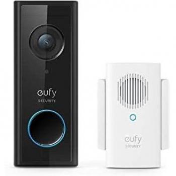 Eufy Video Doorbell Slim 1080p con visión nocturna y detección de movimiento