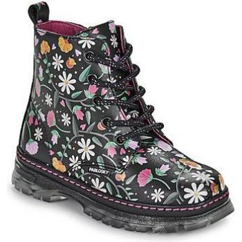 Botas infantiles Pablosky - Negras para niñas, tallas 28, 29 y 30