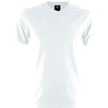 Kappa Tacconi Camiseta, Unisex, Blanco, 2XL