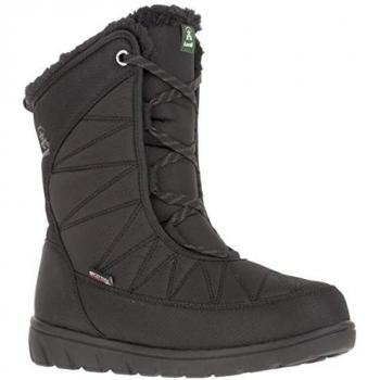 Kamik Hannah Mid Women's Waterproof Vegan Winter Boot - Black Size 37