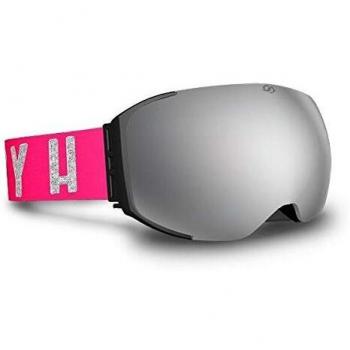HYSTERESIS Gafas DE VENTISCA Freeride Plata/Fucsia-L
