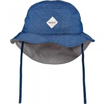 Barts Lune Denim Bucket Hat Set (3 Units) for Kids, Unisex, 47 cm