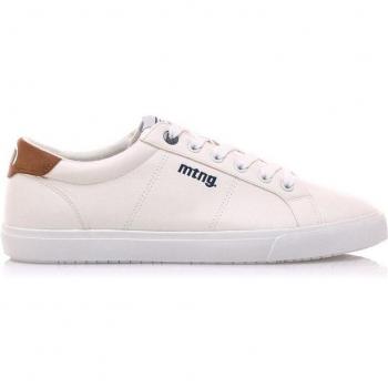Mustang Zapatillas Aria para Hombre en Color Blanco con Cordones Estilo Deportivo Bamba