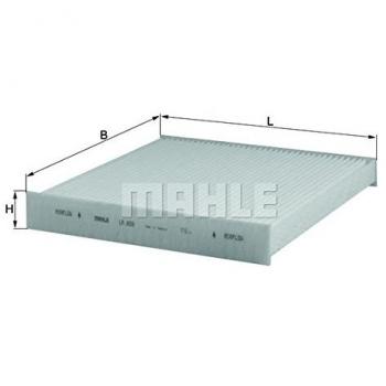 Mahle Siervo filtro la859 Interior filtro de aire
