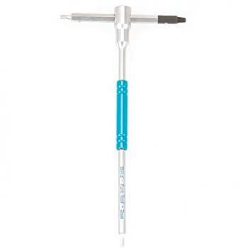 Llave hexagonal Park Tool THH-2 Sliding T-handle para bicicletas, tamaño 2 mm, color plateado