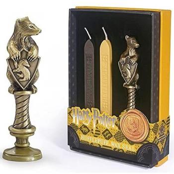 Figura de Sello de Hufflepuff - Noble Collection, 10 cm, Harry Potter