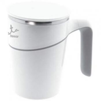 Jata Hogar 950 - Jarra/Taza anticaídas para Bebidas. Sistema Especial Ventosa para Superficies Planas. Doble Pared Que Permite Aislamiento. Interior de Acero Inoxidable
