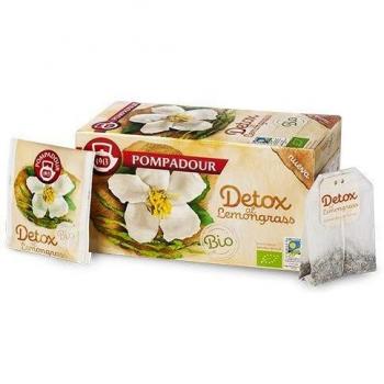 Pompadour, Detox al Lemongrass Bio,18 Bolsitas