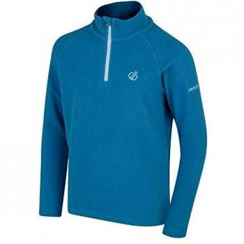 Dare 2b Forro Polar Unisex para niños, 170 g/m², Media Cremallera, para Exteriores, Forro Polar, Unisex niños, Forro Polar, DKA357 34LK13, Atlántico, 13
