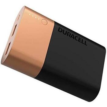 Duracell Powerbank 10050 mAh, batería externa para smartphones y dispositivos con alimentación USB