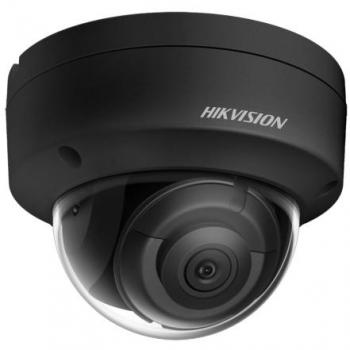 Cámara IP Hikvision Pro Dome 8MP 2.8mm AcuSense con Audio, Visión Nocturna 30m, Exterior IP67, Color Negro