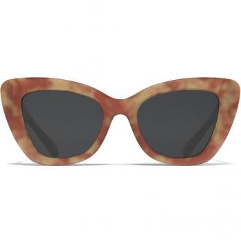 HANUKEii Isla Tortuga HK-012-02 Women's Sunglasses Tortoiseshell Size 53