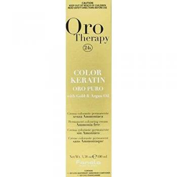 Fanola Oro Therapy 24k Color Keratin Ash Blonde Hair Dye, 100ml