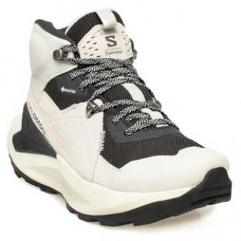 Botas de montaña para mujer Salomon Elixir Mid GORE-TEX color vainilla/gris - Talla 38