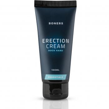 Crema Erección Boners - 100 ml, Mejora la Dureza y Duración