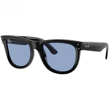 Ray-Ban RBr0502SF Wayfarer Reverse Asian Fit 667772 Men's Black Sunglasses 53mm