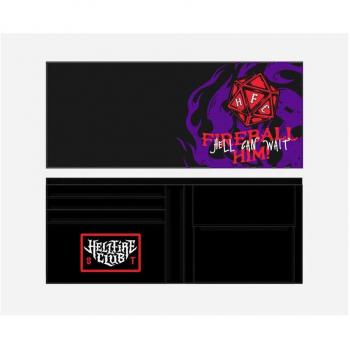 Stranger Things Hellfire Club Fireball Bifold Wallet Black
