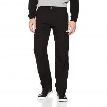 MERCHCODE Merch Código Hombre Motörhead Logo Pantalones Cargo para, Hombre, MC001, Negro, 34