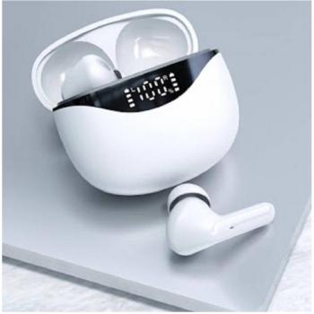 Set Doble Auricular Bluetooth TWS99 con Control Táctil y Estuche de Carga con Pantalla