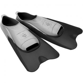Aletas de Natación Madwave Pool Colour Cortas Unisex - Negro, Talla 49-51