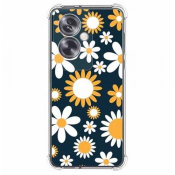 Funda Silicona Antigolpes Flores 08 para Oppo A79 5G