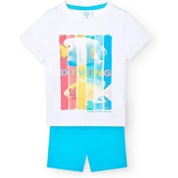 Conjunto camiseta y pantaloneta de algodón BOBOLI