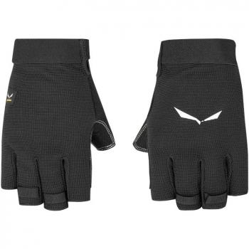 Guantes Cortos Via Ferrata Durastretch Salewa negros - S