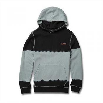 Volcom - Sudadera de Forro Polar con Capucha para niños - Azul - Large