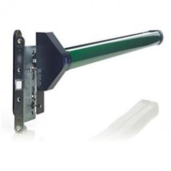 Barra Antipánico Embutir 90 cm Tesa Neg/Ver Quick
