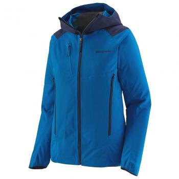 Patagonia Upstride Jacket Femenino Azul - Chaqueta técnica para mujer, color azul, talla XS, fabricada con materiales sostenibles, impermeable y transpirable, ideal para actividades al aire libre