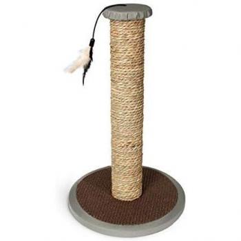 Poste para gatos Karlie Rofra - Gris y marrón