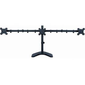 Soporte para monitor triple con pie para Dell 24 U2412M
