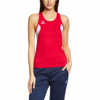 Erima - Camiseta de tirantes multicolor rojo / blanco Talla:36