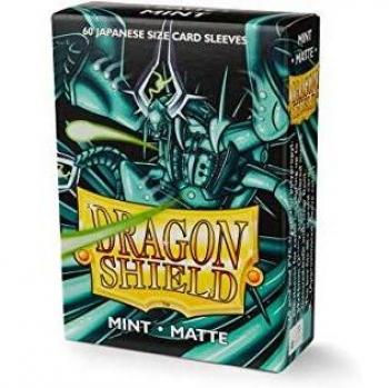 Dragon Shield Japanese Matte Card Sleeves - Mint (60 Count)