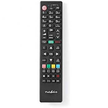Replacement Remote Control | Suitable for: Panasonic | Fixed | 1 Device | Netflix Button/Viera Link Button | Infrared | Black