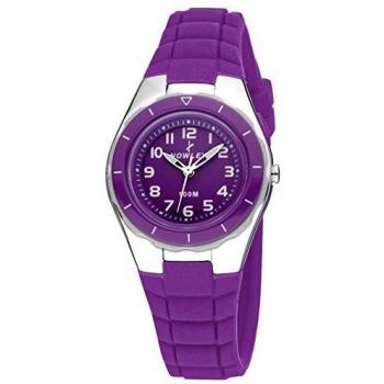 Reloj NOWLEY Chica 8-6139-04 Correa DE Goma Y LUZ EN LA Esfera