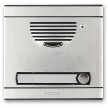Placa exterior Kit A1 SERIE 7 para 1 vivienda TEGUI 375061