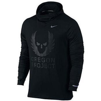 Nike Energy Element Hoodie Orpjt - Sudadera para hombre, color negro, talla L
